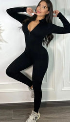 ENTERIZO COMPLETO ESSENTIALS FLEX CON CREMALLERA